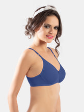 Load image into Gallery viewer, Sonari Non Padded Wirefree Polycotton Full Coverage Everyday Bra with Adjustable Straps – STEEM