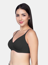 Load image into Gallery viewer, Sonari Non Padded Wirefree Cotton Medium Coverage Everyday Bra with Adjustable Straps – SMT018
