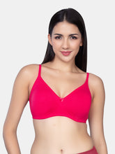 Load image into Gallery viewer, Sonari Non Padded Wirefree Cotton Medium Coverage Everyday Bra with Adjustable Straps – SMT018