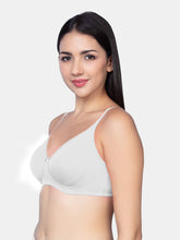 Load image into Gallery viewer, Sonari Non Padded Wirefree Cotton Medium Coverage Everyday Bra with Adjustable Straps – SMT018