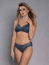 Load image into Gallery viewer, Sonari Romantic Jacquard Medium Coverage Wirefree Bridal Lingerie Set with Low Rise Net Panty – SUSI