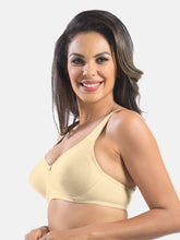 Load image into Gallery viewer, Sonari Medium Coverage Non-Padded Wirefree Cotton Bra with Square Back – CRISTINA