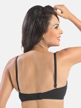 Load image into Gallery viewer, Sonari Medium Coverage Non-Padded Wirefree Cotton Bra with Square Back – CRISTINA