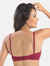Load image into Gallery viewer, Sonari Medium Coverage Non-Padded Wirefree Cotton Bra with Square Back – CRISTINA