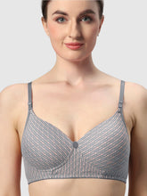 Load image into Gallery viewer, Sonari Lightly Padded Wirefree Nylon Elastane Medium Coverage Bra with Detachable Straps – MAGGI