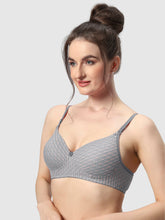 Load image into Gallery viewer, Sonari Lightly Padded Wirefree Nylon Elastane Medium Coverage Bra with Detachable Straps – MAGGI