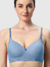 Load image into Gallery viewer, Sonari Lightly Padded Wirefree Nylon Elastane Medium Coverage Bra with Detachable Straps – MAGGI