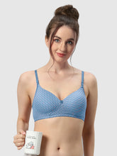 Load image into Gallery viewer, Sonari Lightly Padded Wirefree Nylon Elastane Medium Coverage Bra with Detachable Straps – MAGGI