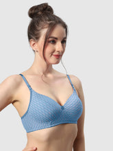 Load image into Gallery viewer, Sonari Lightly Padded Wirefree Nylon Elastane Medium Coverage Bra with Detachable Straps – MAGGI