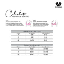 Load image into Gallery viewer, Wacoal Looping Padded Non-wired 3/4th Cup Everyday Wear Medium coverage Lace Bra - Brown LSF100