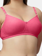 Load image into Gallery viewer, Sonari Thickly Padded Medium Coverage Wirefree Cotton T-Shirt Bra – SMT017