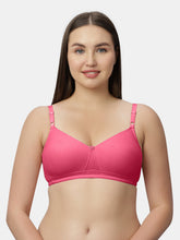 Load image into Gallery viewer, Sonari Thickly Padded Medium Coverage Wirefree Cotton T-Shirt Bra – SMT017