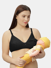Load image into Gallery viewer, Sonari Non-Padded Wirefree Medium Coverage Nursing Maternity Bra with Adjustable Straps – TINYCARE