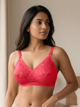 Load image into Gallery viewer, Sonari Cotton Non-Padded Wirefree Medium Coverage Minimizer Bra – UNIQUE