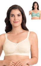Load image into Gallery viewer, Amante Ultimo Essential Cotton Non-Padded Non-Wired Bra (Pack of 2) - Whtsmke-Whtsmke Pr