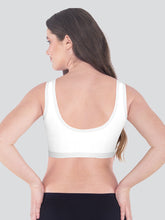 Load image into Gallery viewer, Dermawear Women's Invism V Notch Cotton Bonded Bra C-593