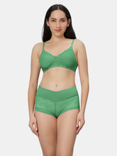 Load image into Gallery viewer, Sonari Non Padded Medium Coverage Wirefree Lace Lingerie Set with Adjustable Straps – VOLTAGE