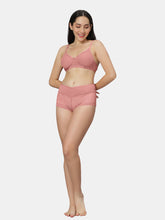 Load image into Gallery viewer, Sonari Non Padded Medium Coverage Wirefree Lace Lingerie Set with Adjustable Straps – VOLTAGE