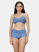 Load image into Gallery viewer, Sonari Non Padded Medium Coverage Wirefree Lace Lingerie Set with Adjustable Straps – VOLTAGE