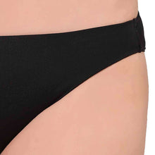 Load image into Gallery viewer, Wacoal Basic Mold Low Waist Low Coverage Everyday Wear Bikini Panty - Black W63A140IN