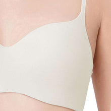 Load image into Gallery viewer, Wacoal Basic Mold Padded Non-wired 3/4th Cup Everyday Wear Seamless T-Shirt Bra - Cream WB3A140IN