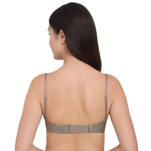 Load image into Gallery viewer, Wacoal Basic Mold Padded Wired Half Cup Everyday Wear Strapless Multiway Bra-Brown WB3B530IN