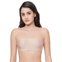 Load image into Gallery viewer, Wacoal Basic Mold Padded Wired Half Cup Strapless Bandeau T-Shirt Bra - Beige WB3B530IN