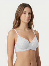 Load image into Gallery viewer, Sonari Non Padded Nylon Spandex Lace Bra | Medium Coverage, Wire Free, Adjustable Straps – SMT002