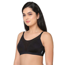 Load image into Gallery viewer, Wacoal Motion Wear Sports Padded Non-wired Racer Back High Intensity Full coverage Sports Bra - Black WR1513