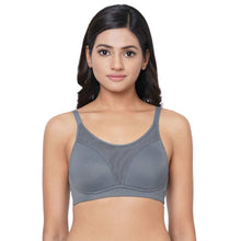 Load image into Gallery viewer, Wacoal Asean Sports Padded Non-Wired Full Coverage Full Support High Intensity Sports Bra - Grey WR15130IN