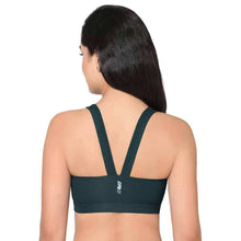 Load image into Gallery viewer, Wacoal Sports Lover Padded Non-wired High Neck Medium Intensity Full coverage Sports Bra - Green WR3446