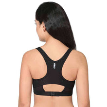Load image into Gallery viewer, Wacoal Sports Lover Padded Non-wired Racer Back Medium Intensity Full coverage Sports Bra - Black WR3447