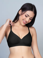 Load image into Gallery viewer, Sonari Lightly Padded Wirefree Nylon Moderate Coverage T-Shirt Bra with Adjustable Straps – YANA
