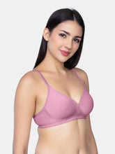 Load image into Gallery viewer, Sonari Lightly Padded Wirefree Nylon Moderate Coverage T-Shirt Bra with Adjustable Straps – YANA