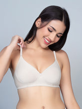 Load image into Gallery viewer, Sonari Lightly Padded Wirefree Nylon Moderate Coverage T-Shirt Bra with Adjustable Straps – YANA