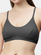 Load image into Gallery viewer, Sonari Non-Padded Wirefree Pure Cotton Medium Coverage Sports Bra with Adjustable Straps – YOGA