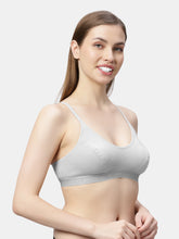 Load image into Gallery viewer, Sonari Non-Padded Wirefree Pure Cotton Medium Coverage Sports Bra with Adjustable Straps – YOGA