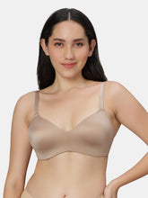 Load image into Gallery viewer, Sonari Lightly Padded Wirefree Soft Nylon T-Shirt Bra with Side Boning and Semi-Detachable Straps – ZIL