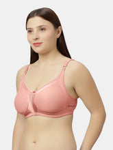 Load image into Gallery viewer, Sonari Full Coverage Wirefree Cotton Minimizer Bra with Adjustable Straps – ZOYA