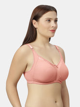 Load image into Gallery viewer, Sonari Full Coverage Wirefree Cotton Minimizer Bra with Adjustable Straps – ZOYA