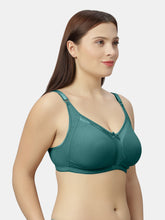 Load image into Gallery viewer, Sonari Full Coverage Wirefree Cotton Minimizer Bra with Adjustable Straps – ZOYA