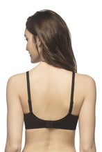 Load image into Gallery viewer, Amante Carefree Casuals Padded Non-Wired T-Shirt Bra - Black 10216