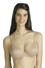 Load image into Gallery viewer, Amante Comfy Wings Padded Wired Bra - Sandalwood 10430