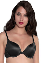 Load image into Gallery viewer, Amante Perfect Lift Padded Wired Push-up Bra - Black 14504