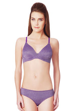 Load image into Gallery viewer, Amante Simply Chic Non-Padded Wired Bra - Royal Purple-Ash 26003