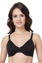 Load image into Gallery viewer, Amante Curvy Support Minimiser Non Padded Wired Bra - Black 28601