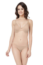 Load image into Gallery viewer, Amante Curvy Support Minimiser Non Padded Wired Bra - Sandalwood 28601