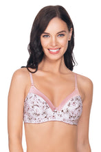 Load image into Gallery viewer, Amante Satin Edge Padded Non-wired T-shirt Bra - Dawn Pink Pr 10116