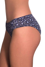 Load image into Gallery viewer, Amante Low Rise Printed Bikini Panty - Cmliaprt-Nblu 11201