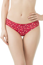 Load image into Gallery viewer, Amante Low Rise Printed Bikini Panty - Tiger Lily-Golden Haze 11202